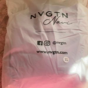 NVGTN Cropped Open Back Top